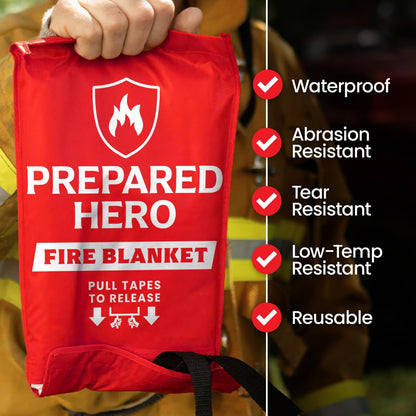 Prepared Hero - Emergency Fire Blanket